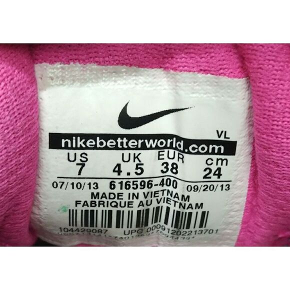 Nike Air Relentless 3 Running Shoes Sneakers Womens Size 7 Blue Pink Nike Colorf - Picture 8 of 8